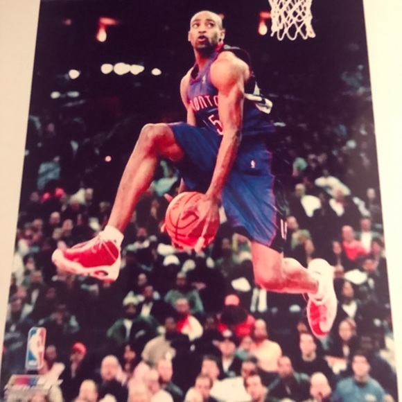 VINCE CARTER RAPTORS 8.5x11 GLOSSY VINTAGE 2000 SLAM DUNK CONTEST REPRINT POSTER - Picture 4 of 5